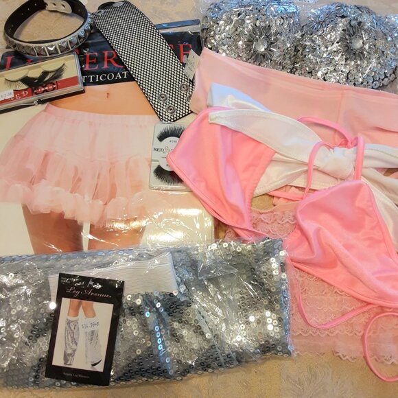 NEW PVC STUDDED CHOKER TURQUOIS BLUE ADJUSTABLE - Picture 9 of 15